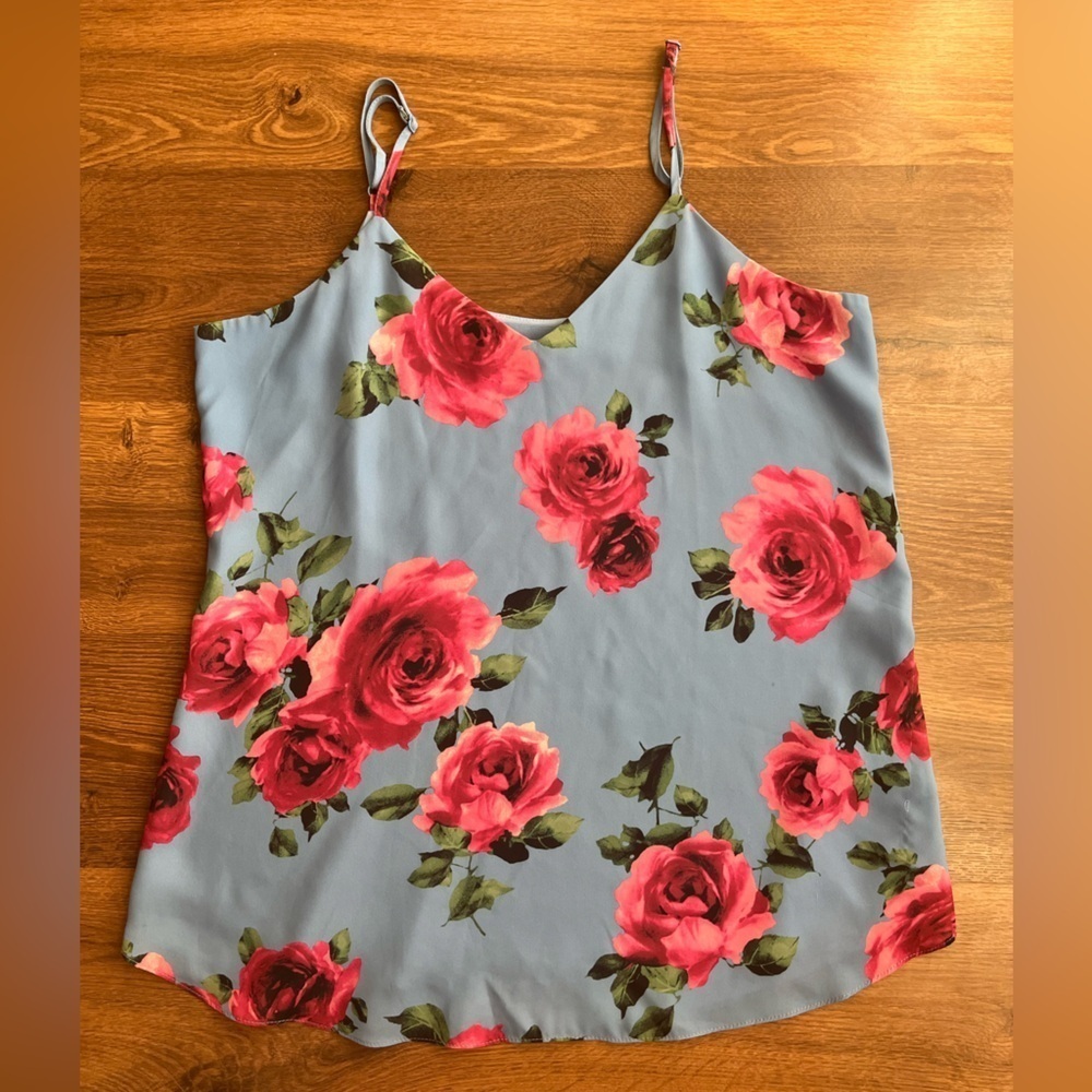 Floral Dressy Tank Top
